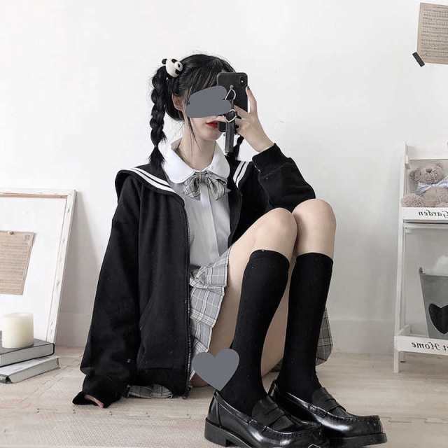 商品説明 コート 女の子 レディース アウター トップス ジャケット 長袖 ミディコート ミドル丈 ユニフォーム 制服 パフスリーブ 和風 秋 冬 防寒 おしゃれ シンプル 学生