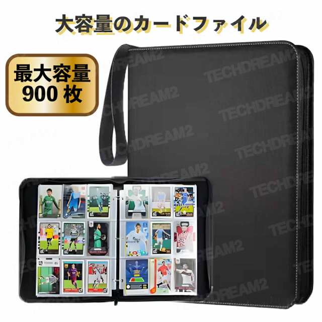サイズ 34*26.6*4.5cm シングル カード サイズ: 9*6.9CM、 防水PU素材 9 グリッド 50 ページ 計500枚収納可能 注意事項 ■商品の撮影には最大限注意を払っておりますが、