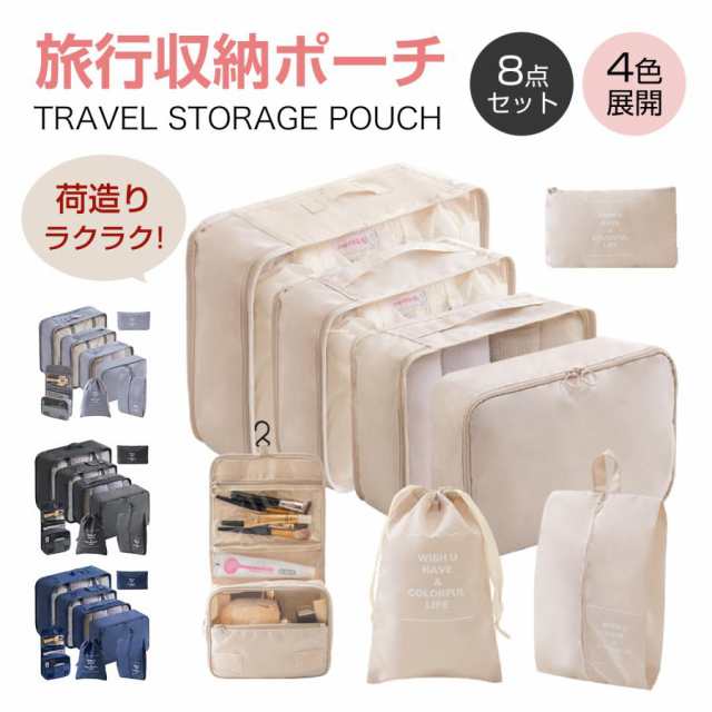 素材:アップグレード旅行分類収納8点セットで、1、衣類ポーチLサイズは大きいサイズの衣類が整理でき、セーターは約2枚中に入れることができます。2、衣類ポーチMサイズは夏服に適し、シャツは約6-7枚収納