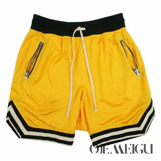 パンツ メンズ トラック ショーツ バスパン バスケットボールパンツ ショートパンツ ハーフパンツ メッシュ ジャージ ウェア ダンス 衣装 バスケ 短パン ストリート チームウェア 部屋着 ウエスト
